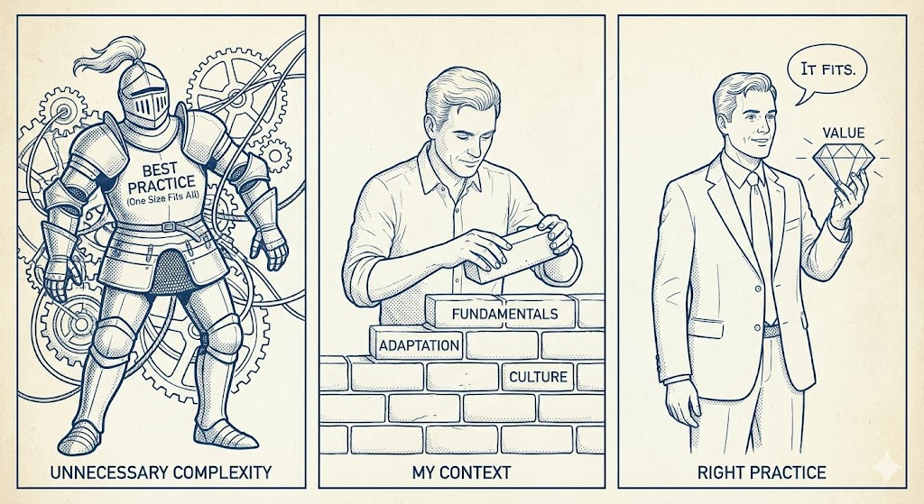 Best Practice vs. Right Practice